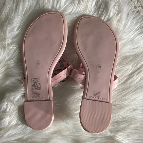 Tory Burch Pink Miller Sandals - Picture 2 of 6
